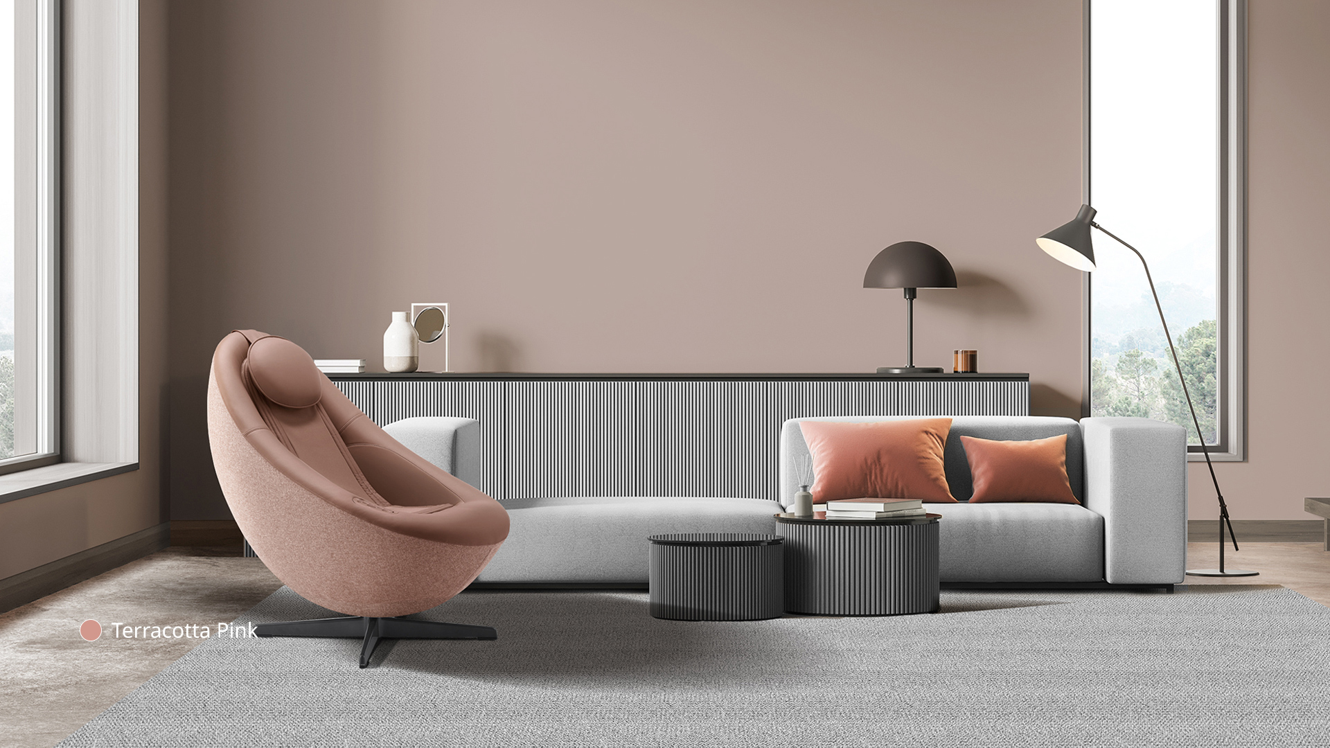 coway-berex-pebble-massage-chair-terracotta-pink